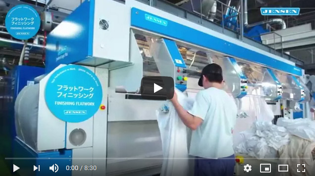 Hokkaido Koseisha, Japan, trusts on laundry technology from JENSEN