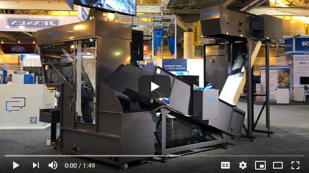 Inwatec at Clean Show 2019 - Automatic Soiled Sorting