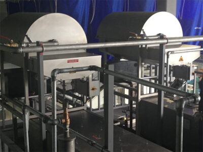 ゼロスチーム式洗濯水リサイクル及び加温システムによる節水、品質維持