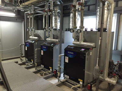 補助的にのみ使用する、給湯ボイラー