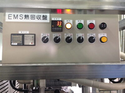 ポンプ循環制御により熱回収効率を格段にアップ