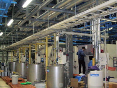 洗剤自動供給システム(定量性、品質維持)