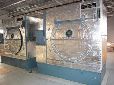 機械本体の保護施工