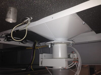 短時間循環乾燥を可能にした自動リント回収システム