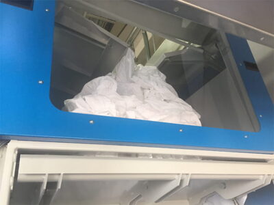 捌き機の効率を上げる2段式プレセパレーター(バイキング内に内蔵)